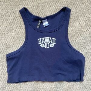 cropped hawaii tank